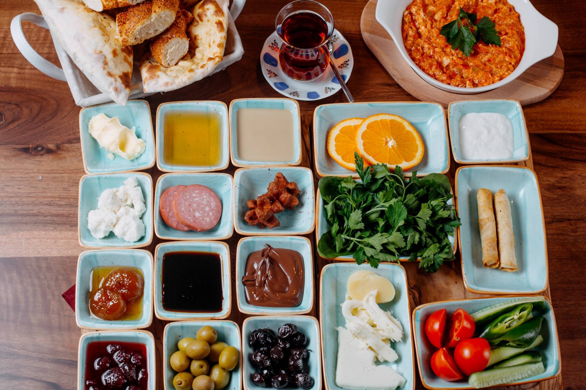 Köy Kahvaltı Tabağı