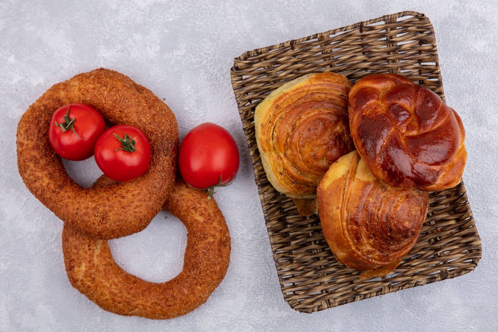 Simit & Poğaça Tabağı